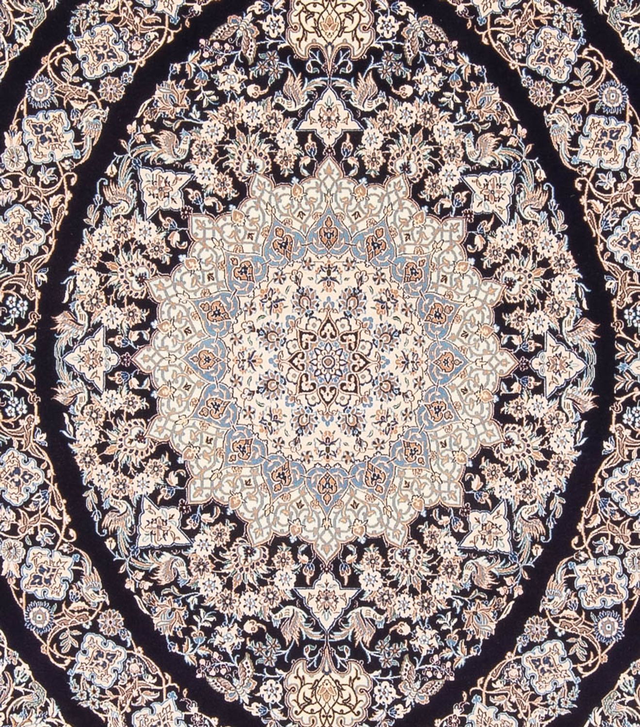 Alfombra persa - Nain - 360 x 260 cm - marrón claro