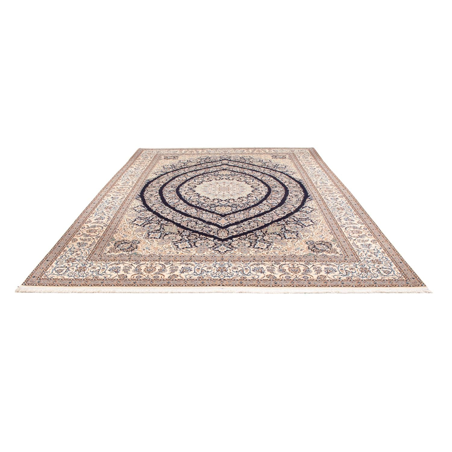 Alfombra persa - Nain - 360 x 260 cm - marrón claro