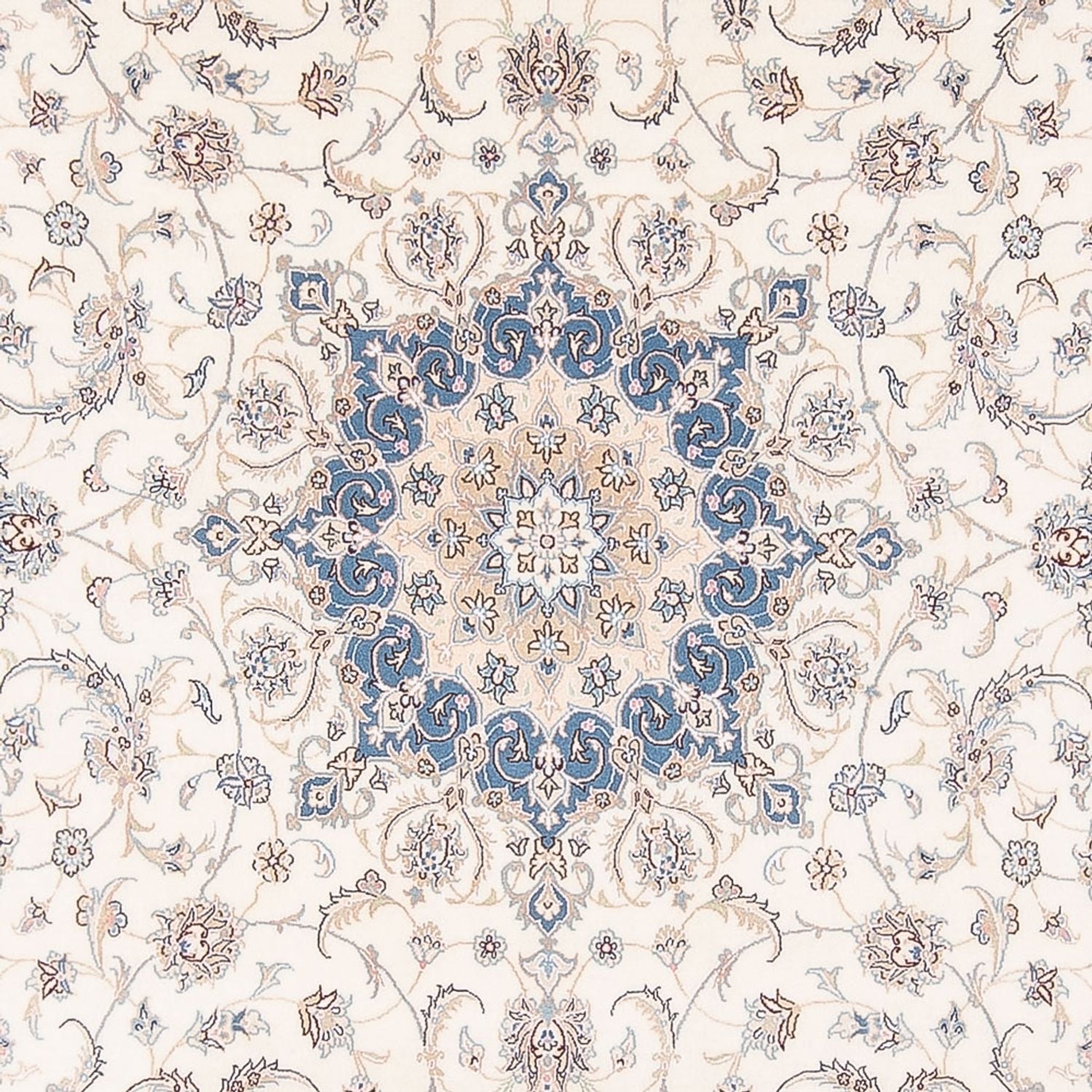 Alfombra Persa - Nain - Prima - 297 x 246 cm - crema