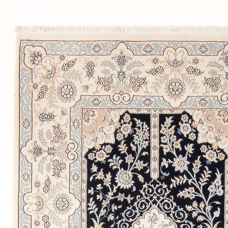 Alfombra Persa - Nain - Prima - 302 x 199 cm - azul oscuro