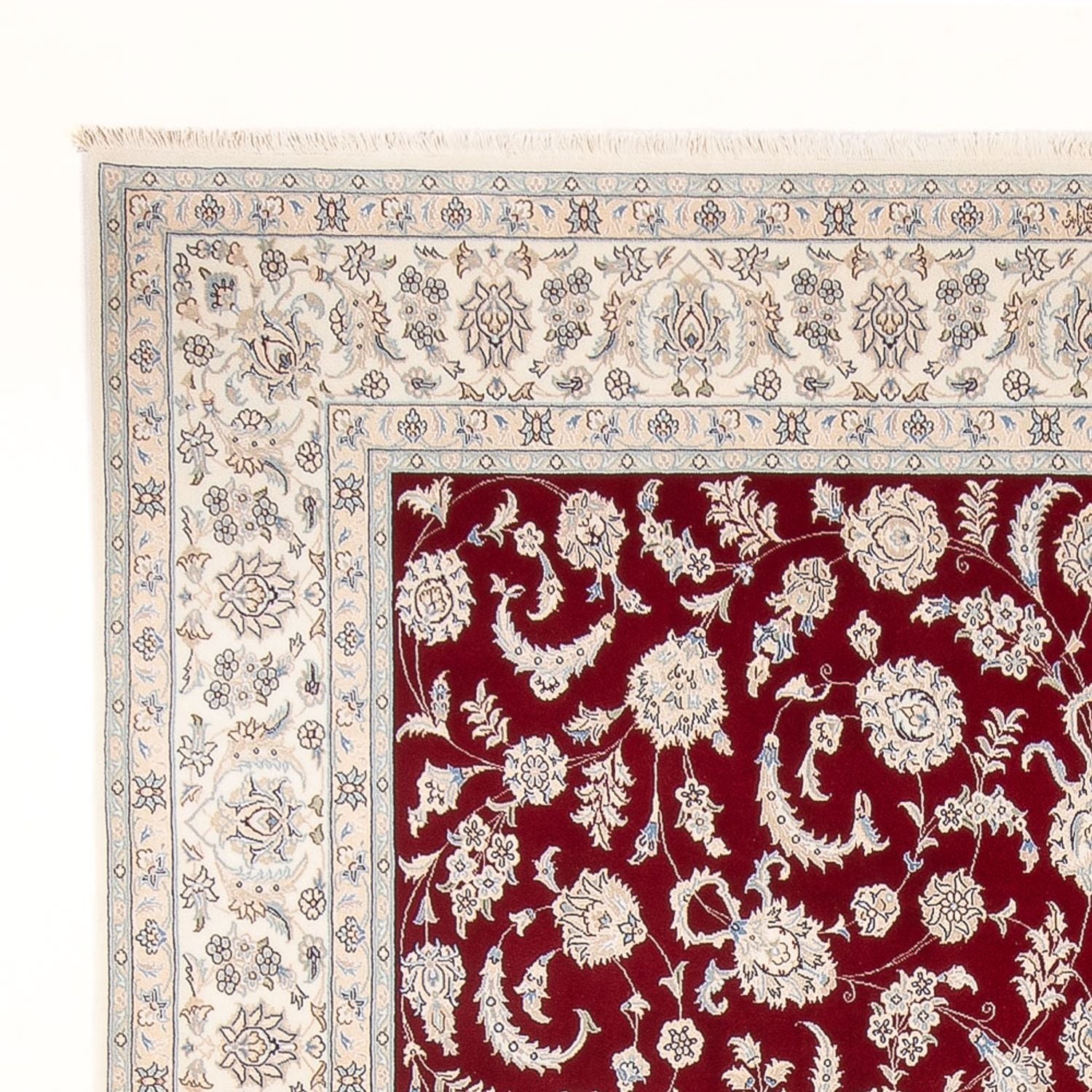 Alfombra Persa - Nain - Prima - 315 x 250 cm - rojo