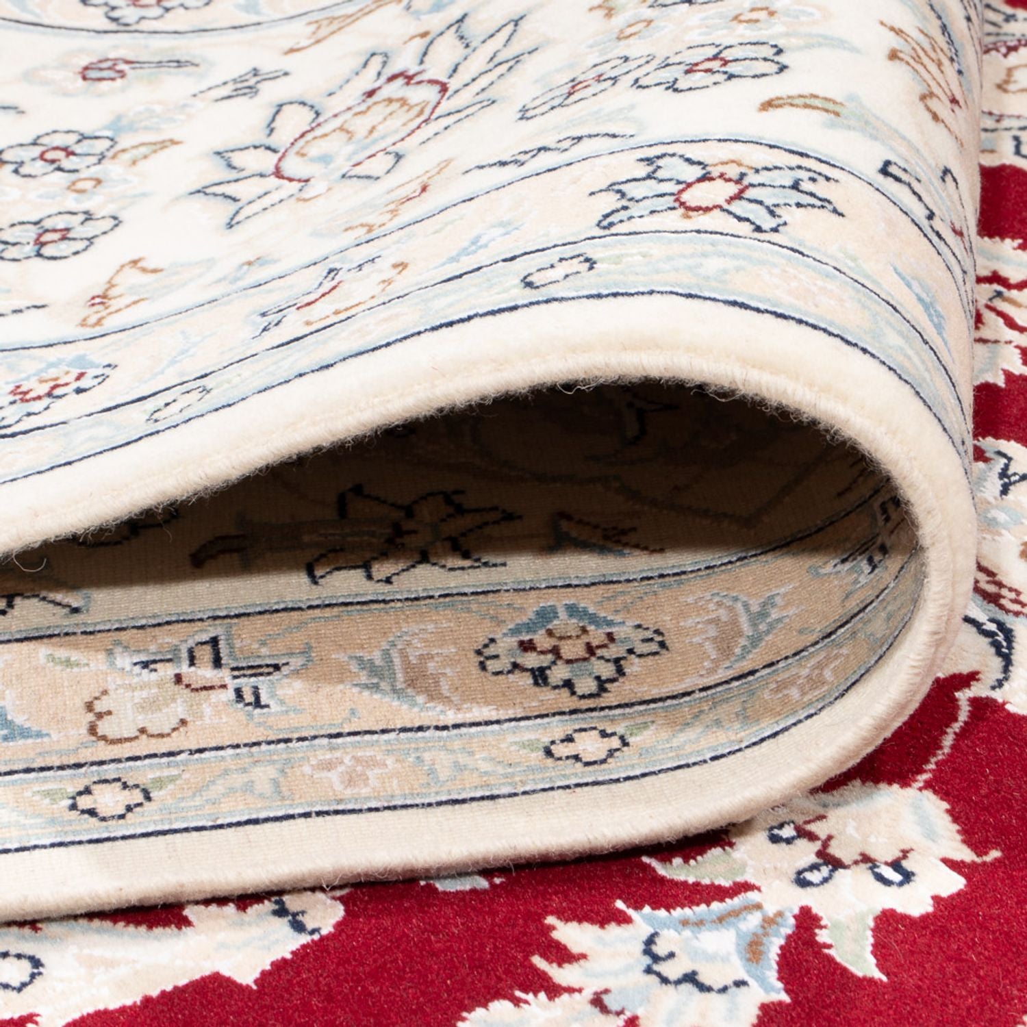 Alfombra Persa - Nain - Prima - 315 x 250 cm - rojo