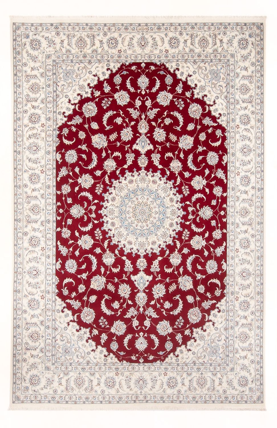 Alfombra Persa - Nain - Prima - 300 x 198 cm - rojo