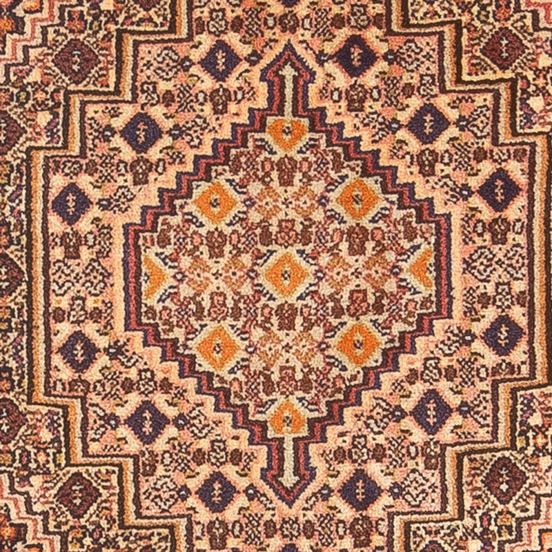Alfombra persa - Clásica - 104 x 75 cm - azul oscuro