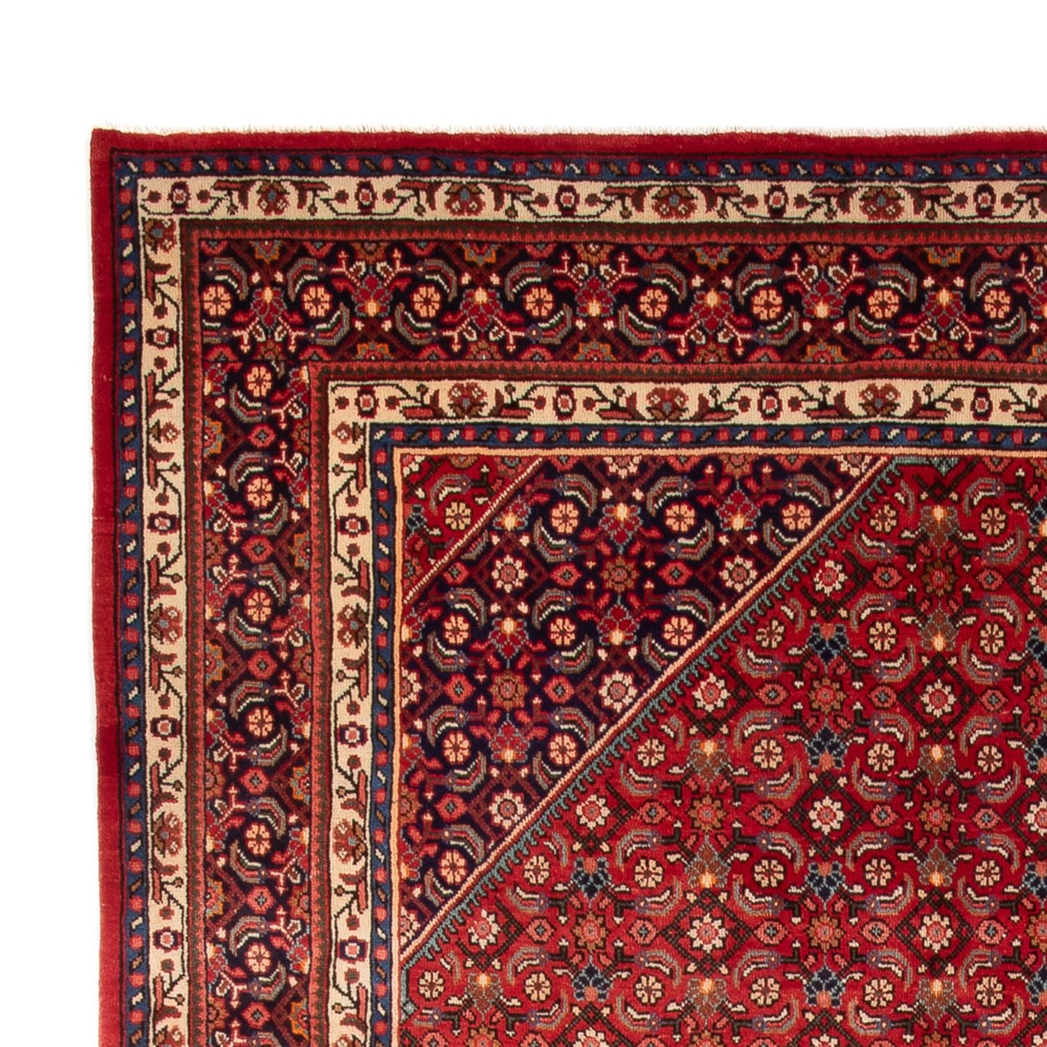 Alfombra persa - Mir - 407 x 305 cm - rojo