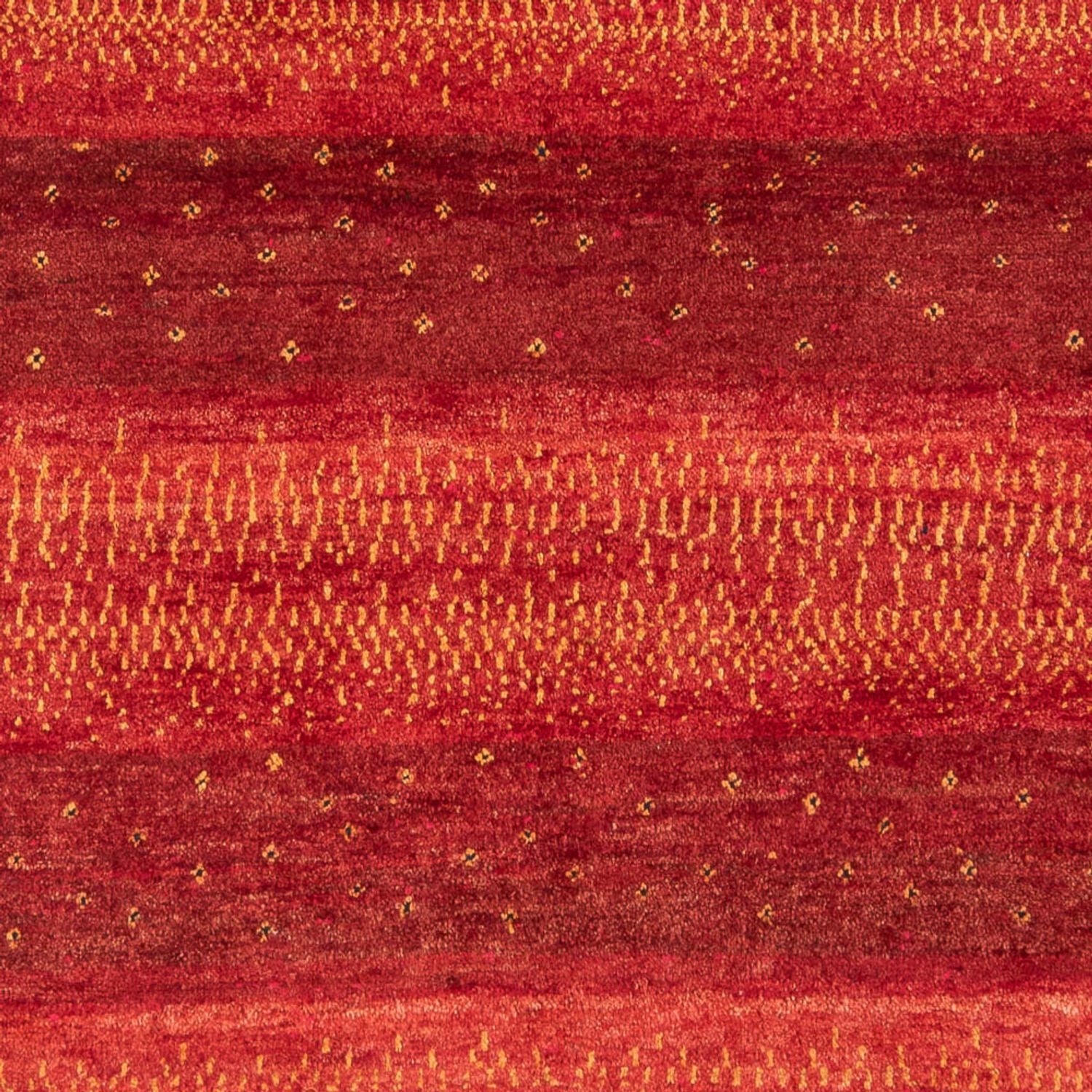 Alfombra Gabbeh - Persa - 190 x 151 cm - rojo