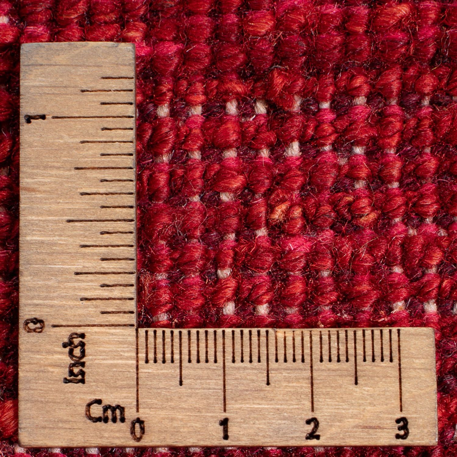 Alfombra Gabbeh - Persa - 190 x 151 cm - rojo