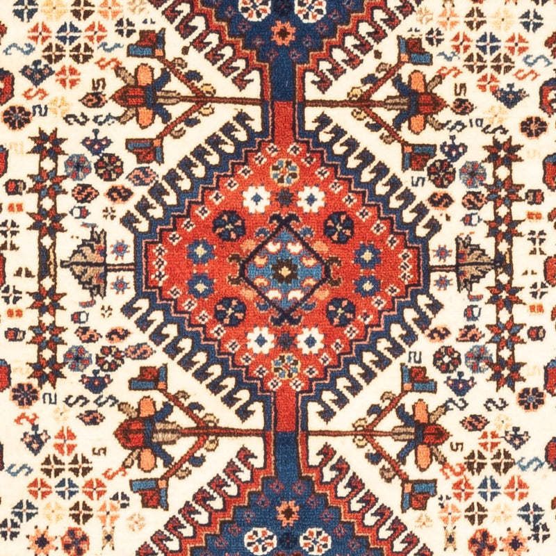 Alfombra persa - Nómada - 128 x 85 cm - crema
