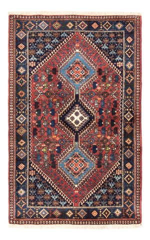 Alfombra persa - Nómada - 130 x 82 cm - rojo
