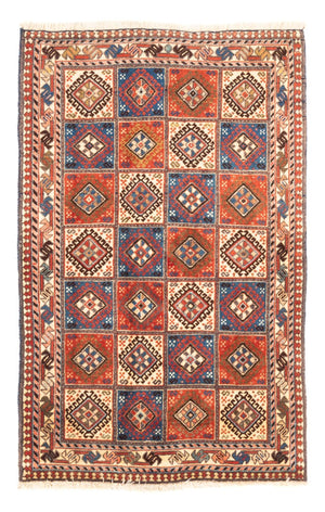 Alfombra persa - Nómada - 122 x 79 cm - multicolor