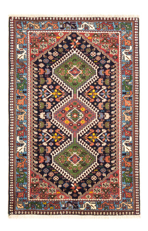 Alfombra persa - Nómada - 128 x 82 cm - verde