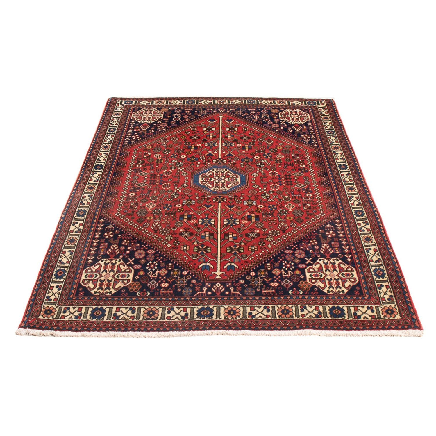 Alfombra persa - Nómada - 154 x 107 cm - rojo