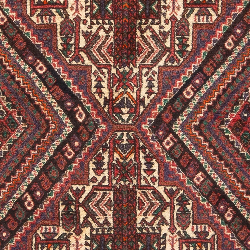 Alfombra persa - Nómada - 173 x 120 cm - rojo