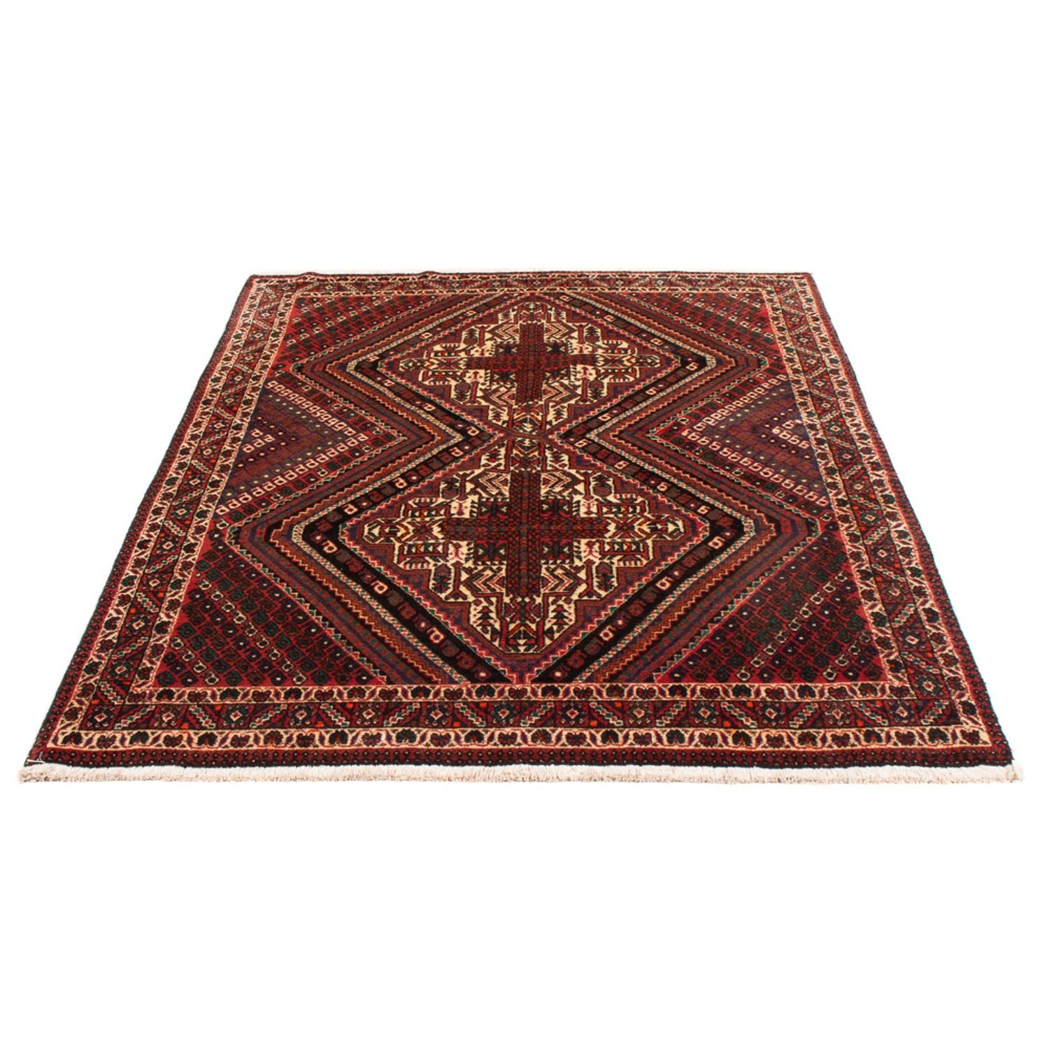 Alfombra persa - Nómada - 173 x 120 cm - rojo