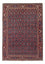 Alfombra persa - Bidjar - 168 x 115 cm - azul oscuro