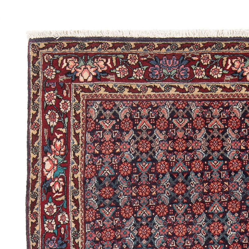 Alfombra persa - Bidjar - 168 x 115 cm - azul oscuro