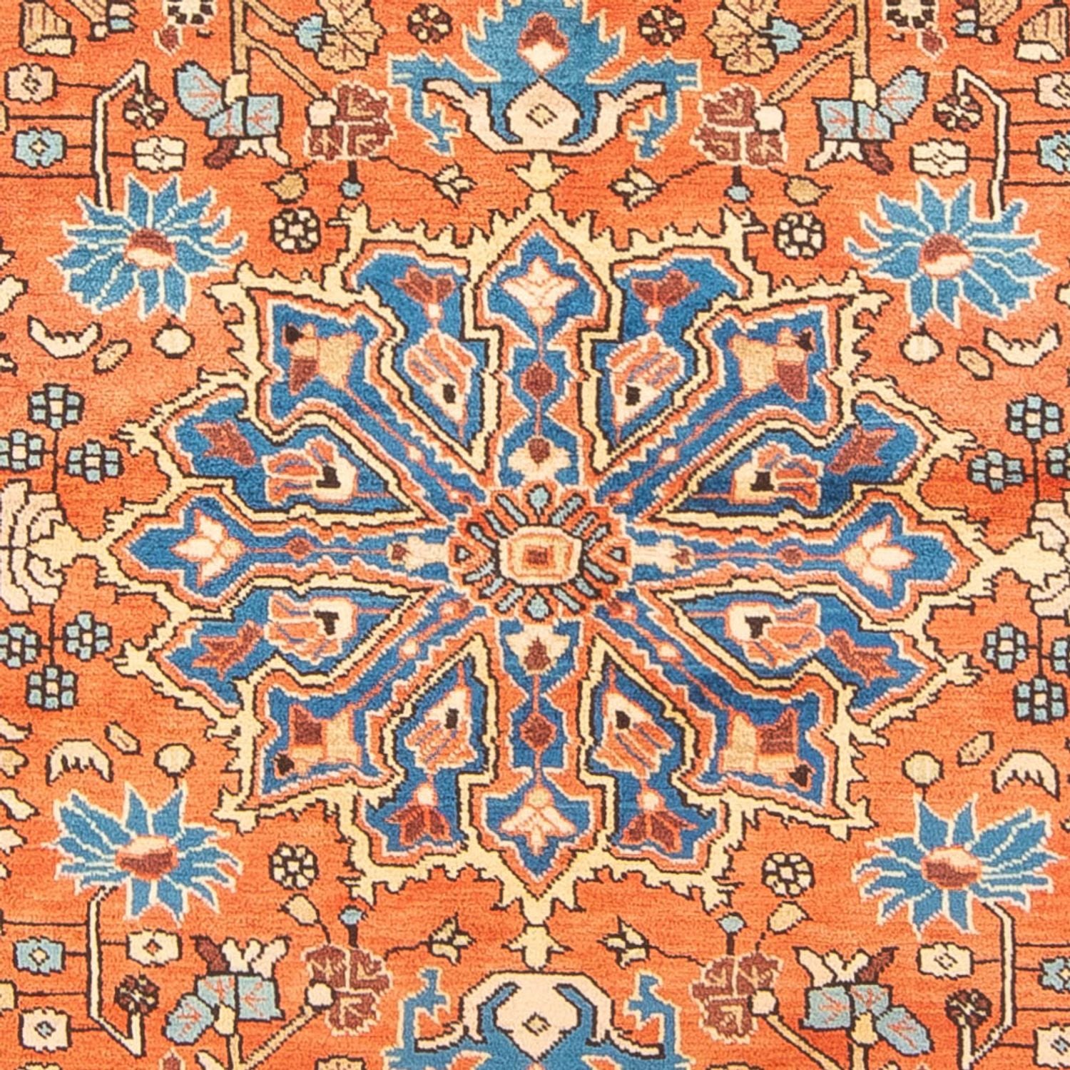Alfombra persa - Nómada - 245 x 155 cm - naranja