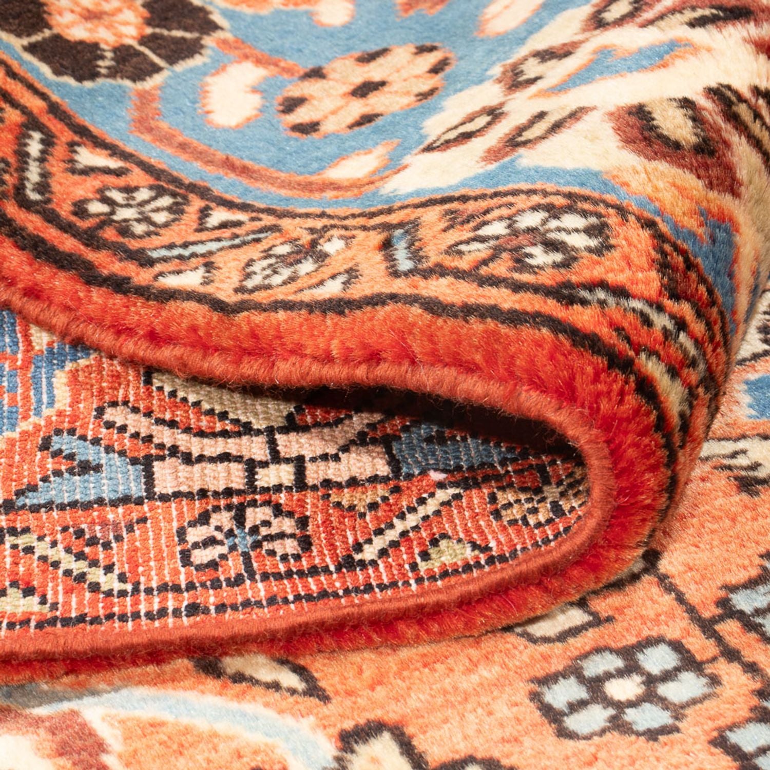 Alfombra persa - Nómada - 245 x 155 cm - naranja