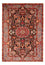 Alfombra persa - Nómada - 230 x 157 cm - rojo claro