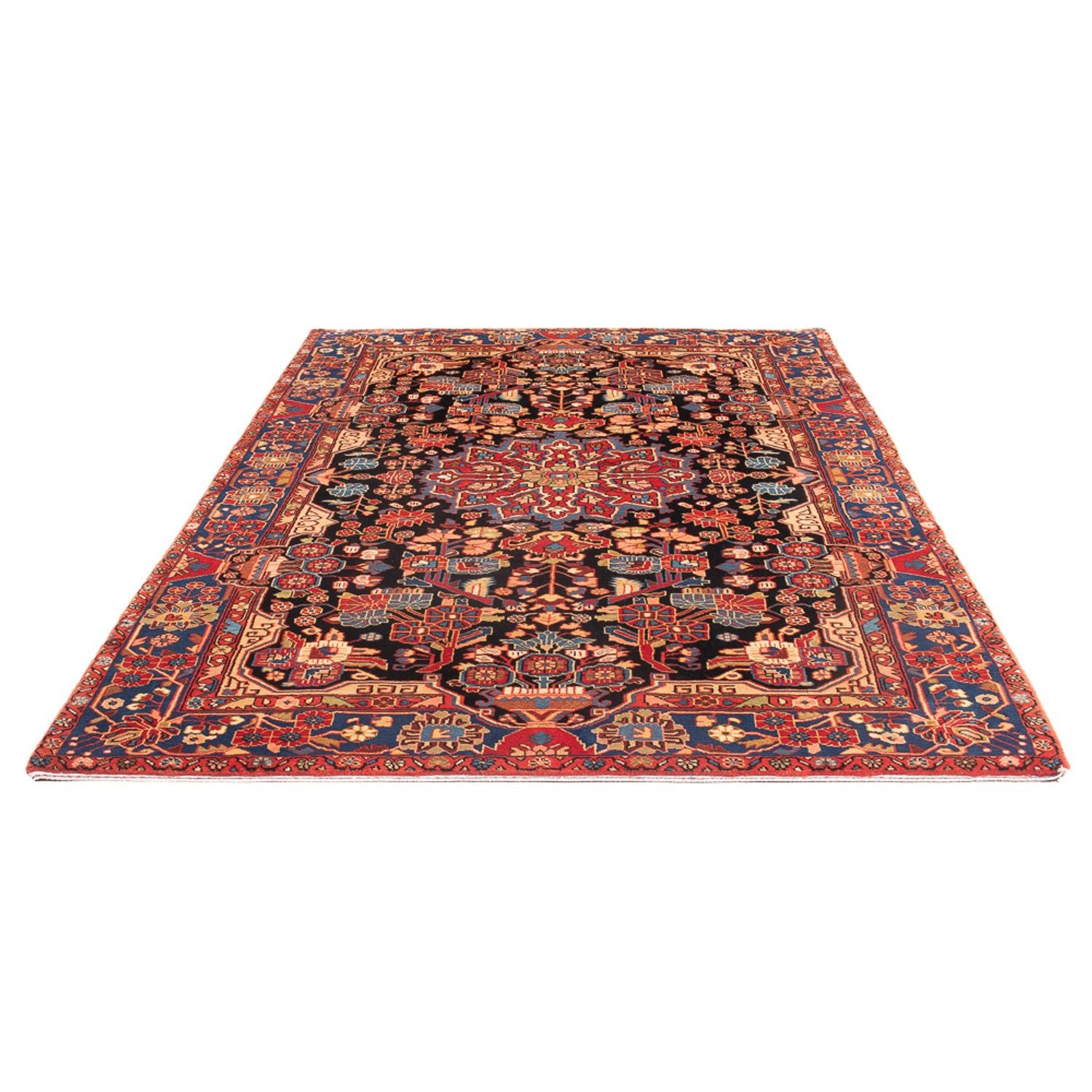 Alfombra persa - Nómada - 242 x 158 cm - rojo claro