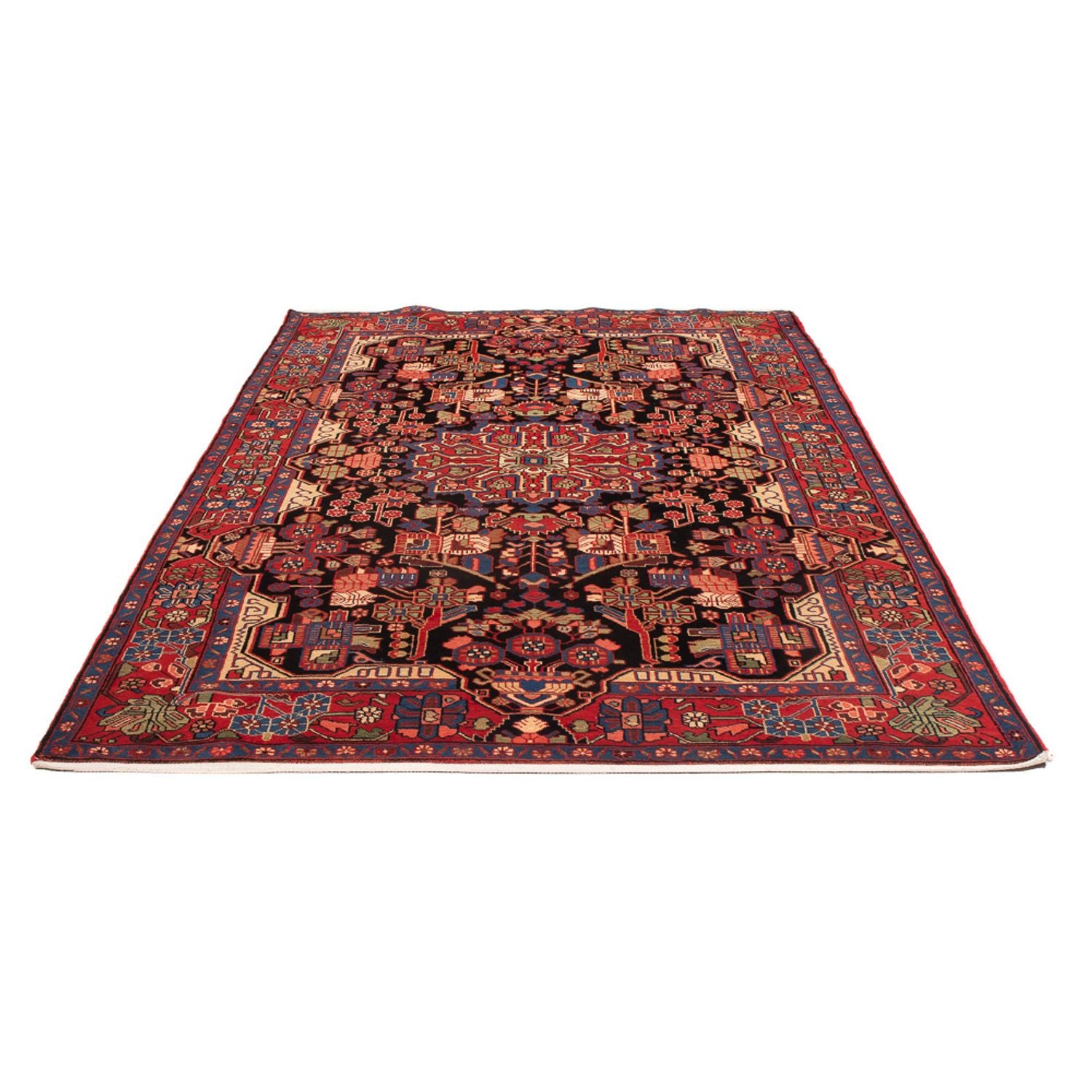Alfombra persa - Nómada - 240 x 153 cm - rojo claro