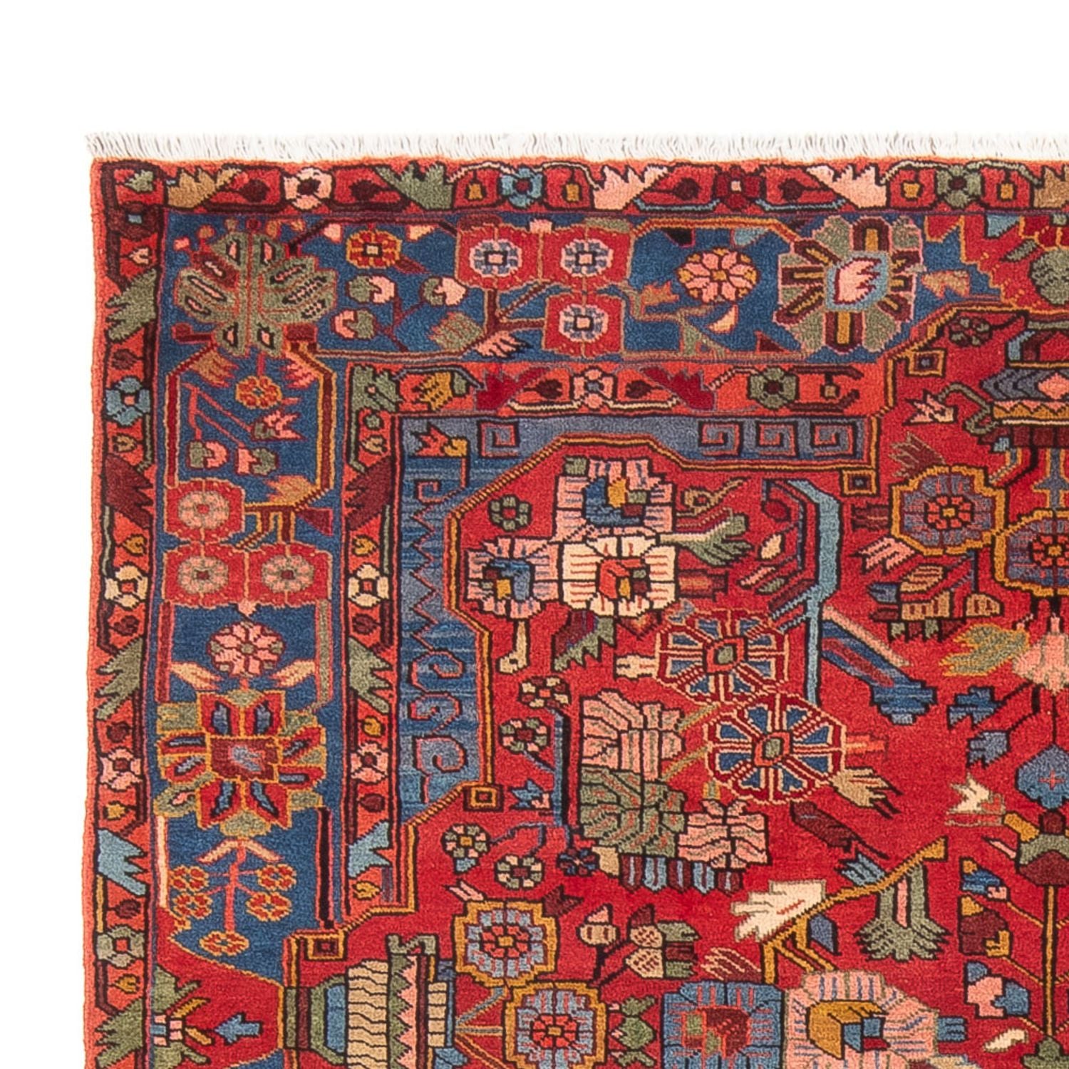 Alfombra persa - Nómada - 238 x 157 cm - rojo