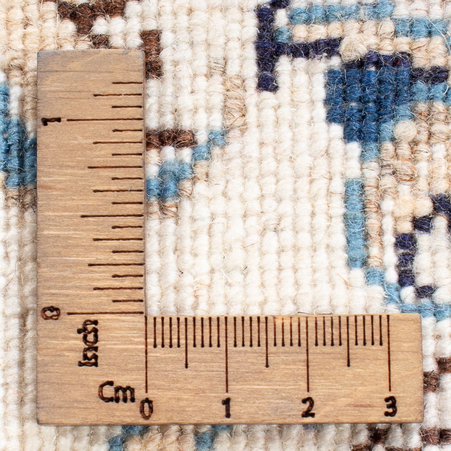 Alfombra persa - Nain redondo  - 150 x 150 cm - azul oscuro