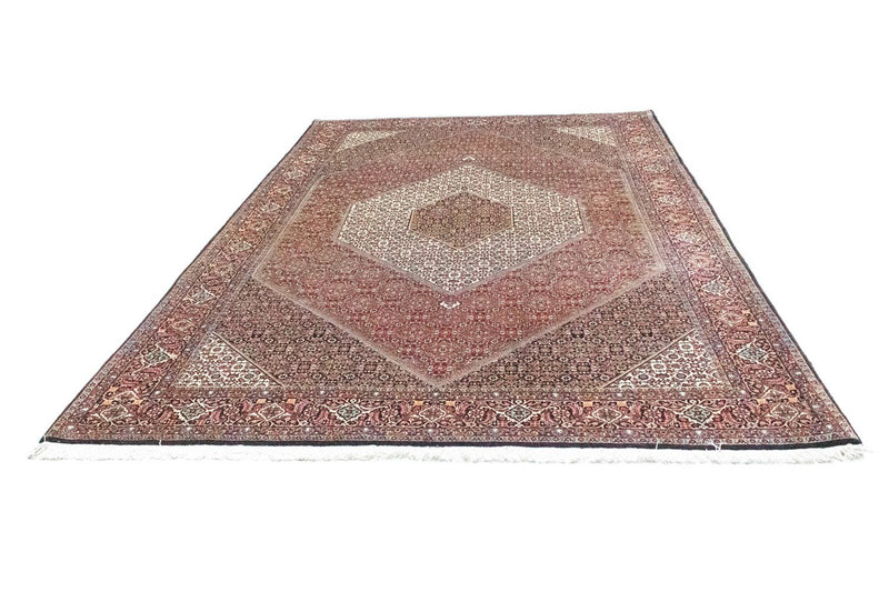 Alfombra persa - Bidjar - 307 x 205 cm - rojo
