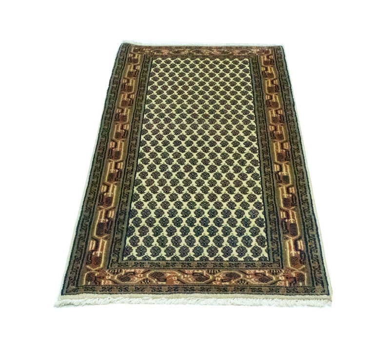 Alfombra de pasillo Alfombra persa - Mir - 146 x 71 cm - beige