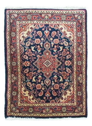 Alfombra persa - Clásica - 92 x 70 cm - azul