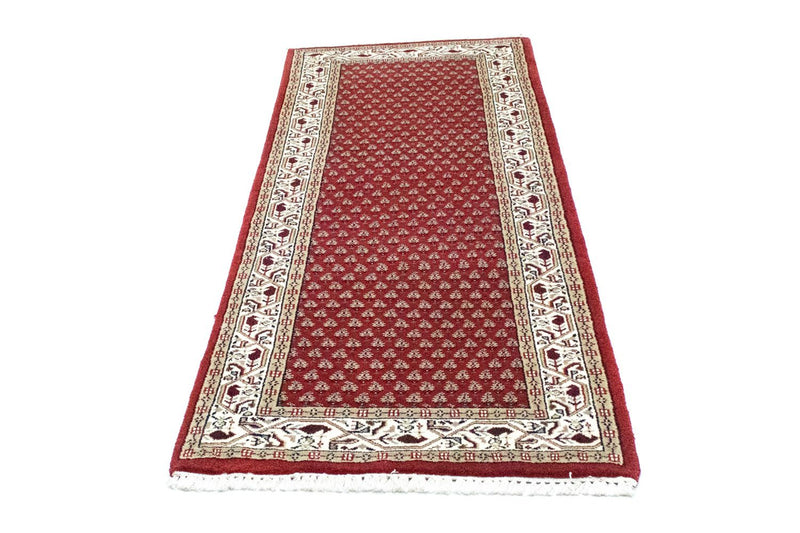 Alfombra de pasillo Alfombra persa - Mir - 199 x 76 cm - rojo