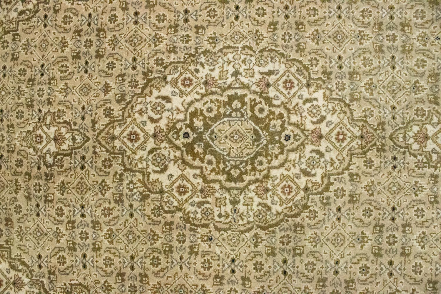 Alfombra persa - Bidjar - 185 x 124 cm - beige