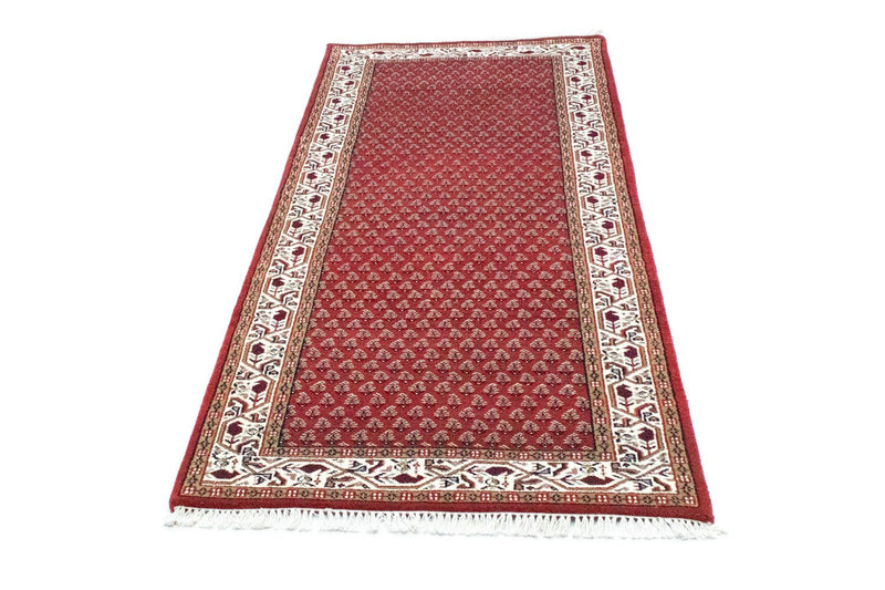 Alfombra de pasillo Alfombra persa - Mir - 203 x 82 cm - rojo
