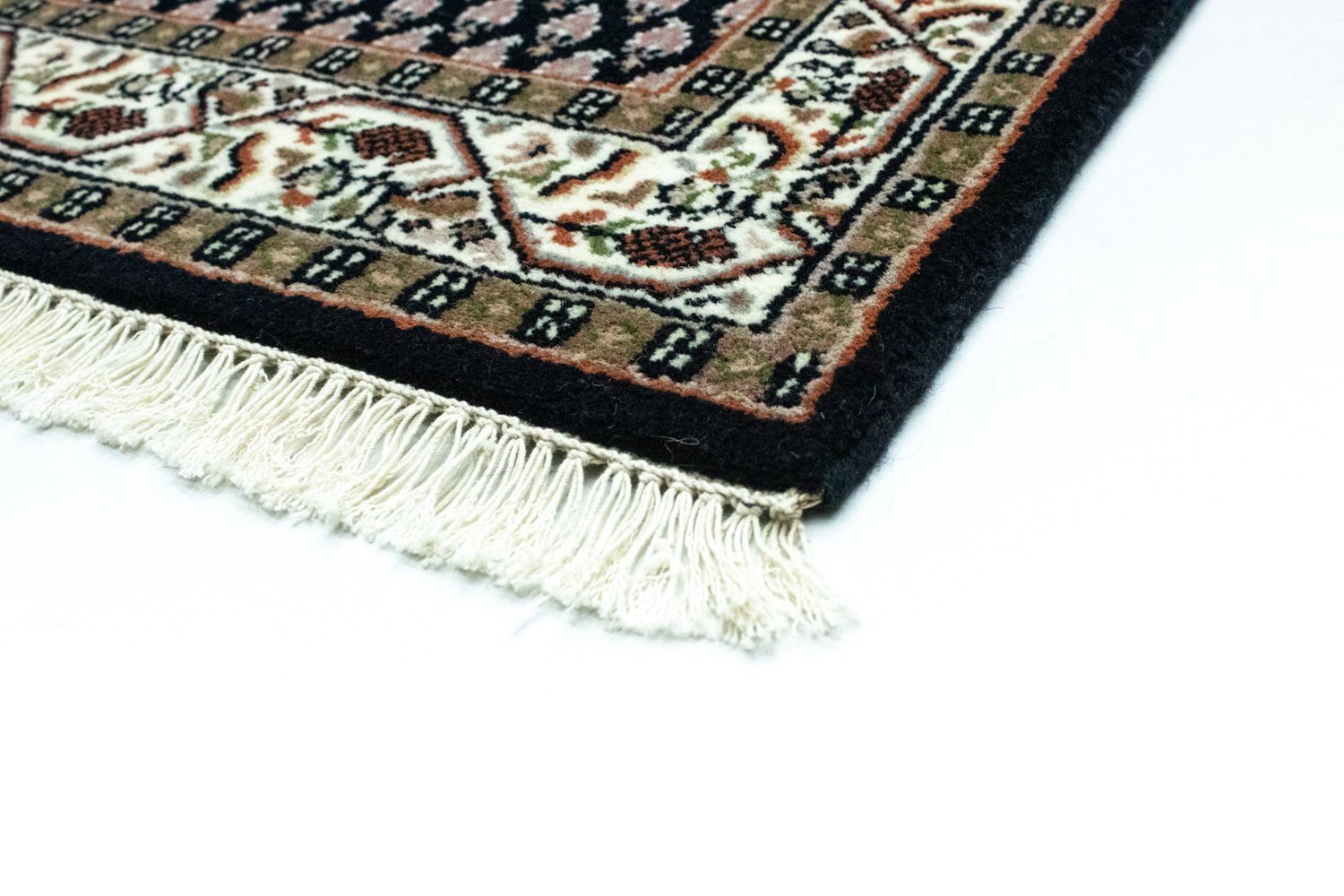 Alfombra de pasillo Alfombra persa - Mir - 244 x 83 cm - azul oscuro