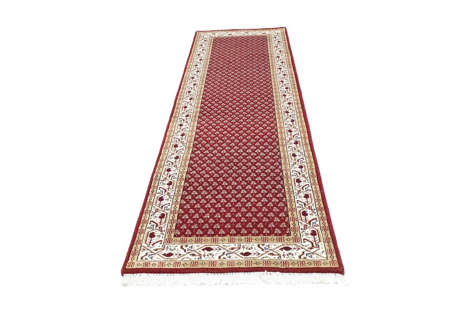 Alfombra de pasillo Alfombra persa - Mir - 295 x 80 cm - rojo