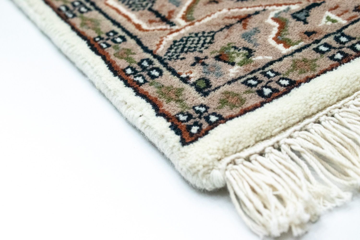 Alfombra de pasillo Alfombra persa - Mir - 198 x 81 cm - beige