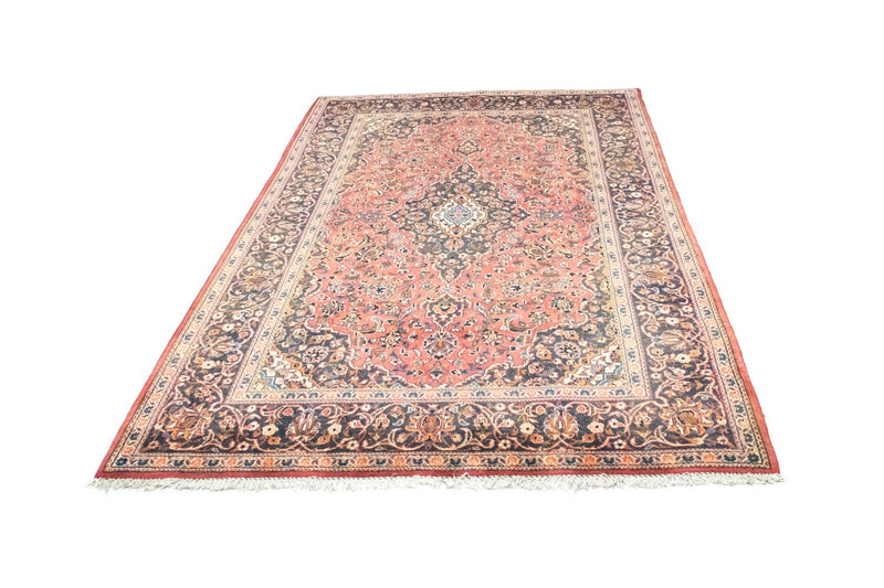 Alfombra persa - Keshan - 224 x 139 cm - óxido