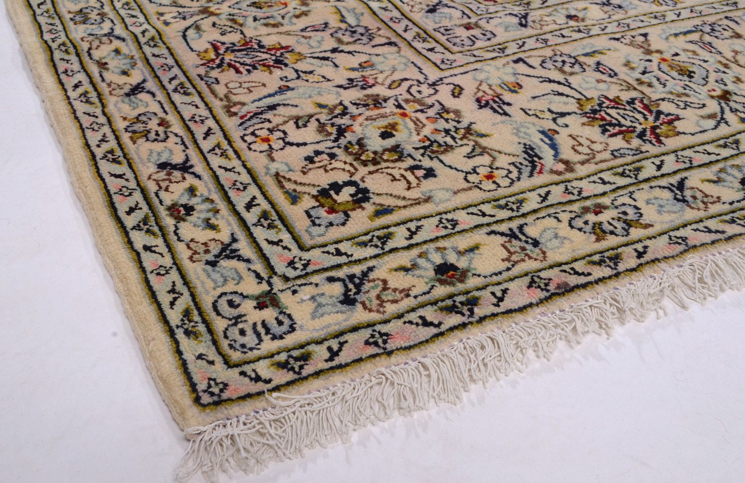 Alfombra persa - Keshan - 361 x 247 cm - beige