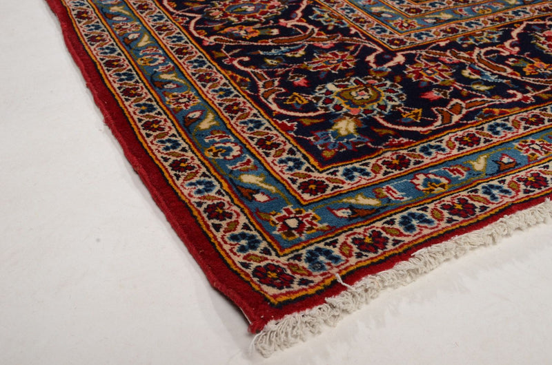 Alfombra persa - Keshan - 365 x 253 cm - rojo