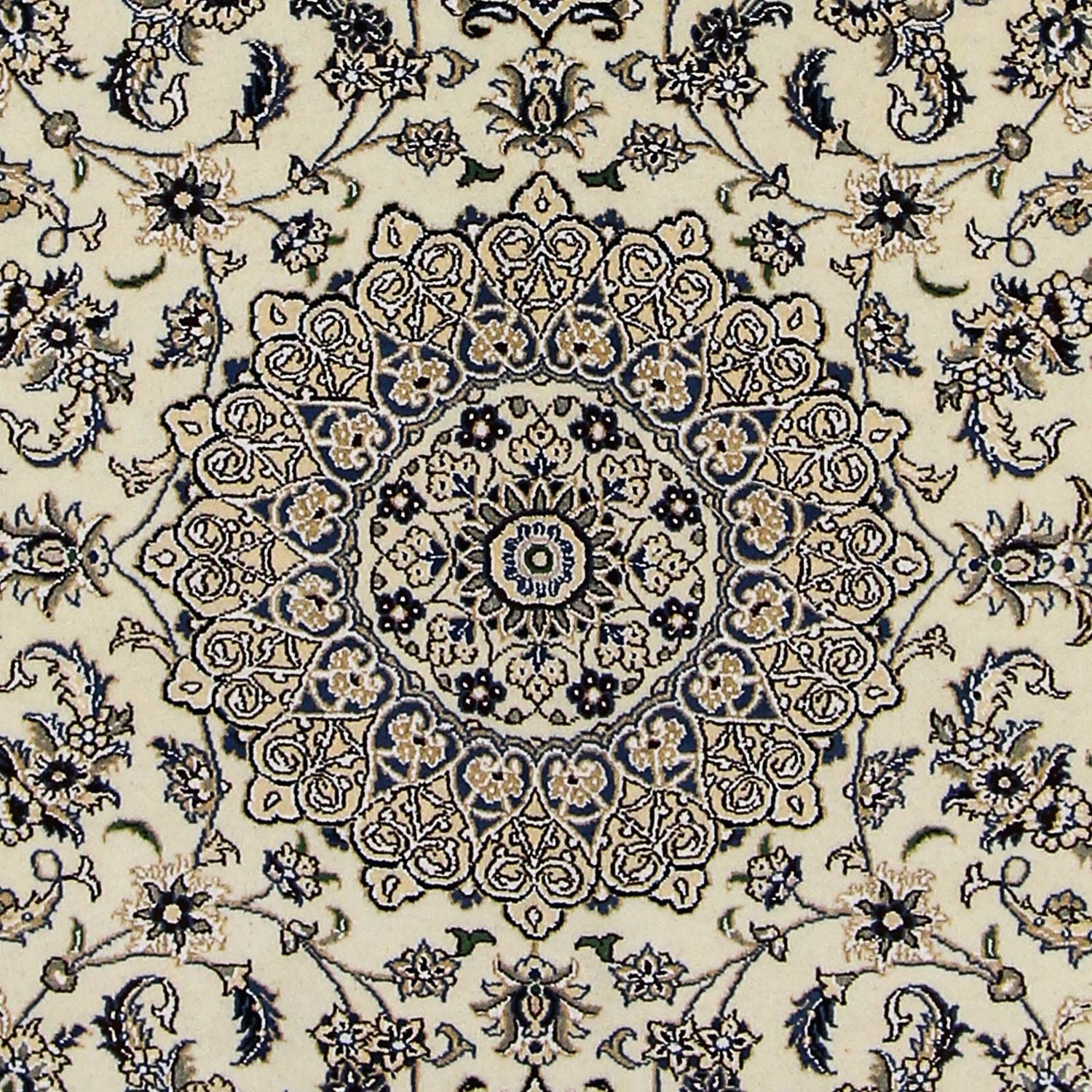Alfombra Persa - Nain - Real - 246 x 158 cm - beige