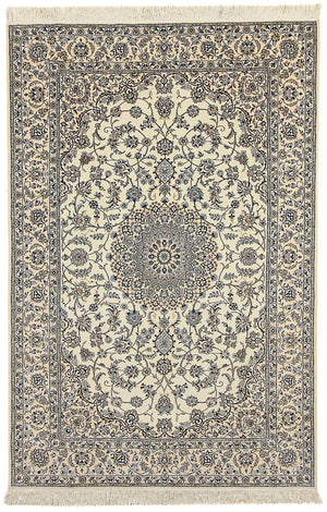 Alfombra Persa - Nain - Real - 305 x 205 cm - beige
