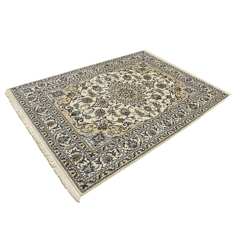 Alfombra persa - Nain - 200 x 144 cm - beige