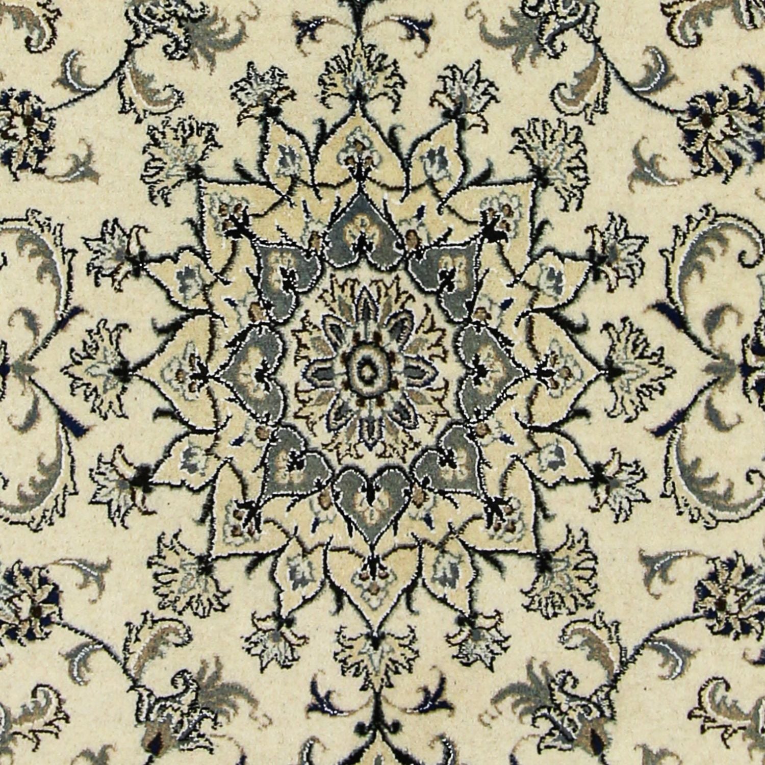 Alfombra persa - Nain - 230 x 165 cm - beige