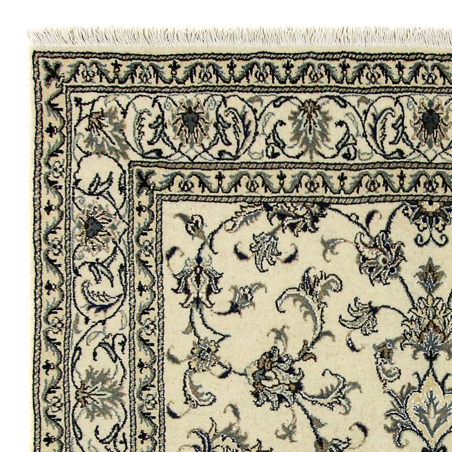 Alfombra persa - Nain - 230 x 165 cm - beige