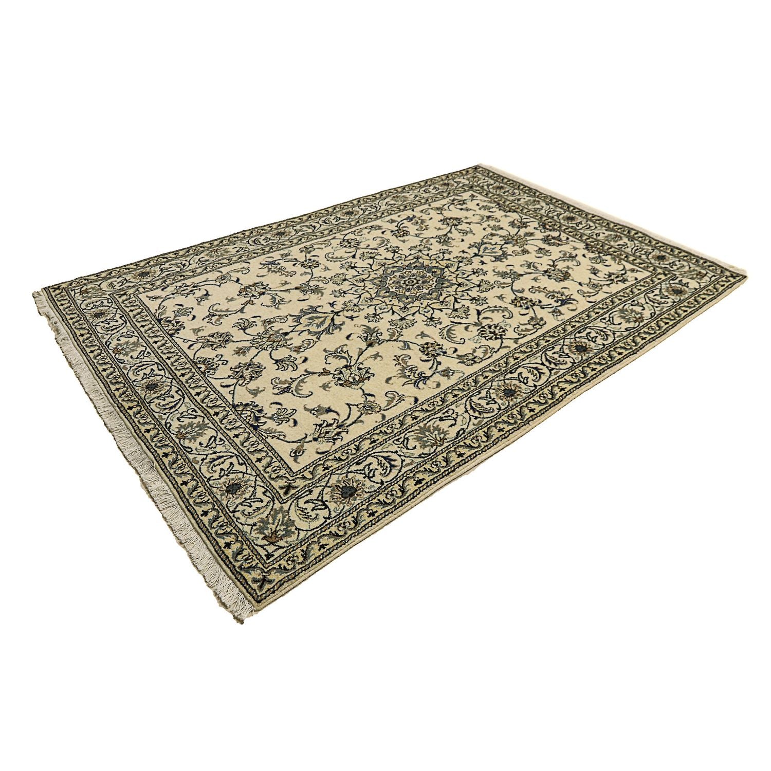 Alfombra persa - Nain - 230 x 165 cm - beige