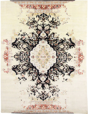 Alfombra de diseño - 309 x 242 cm - multicolor