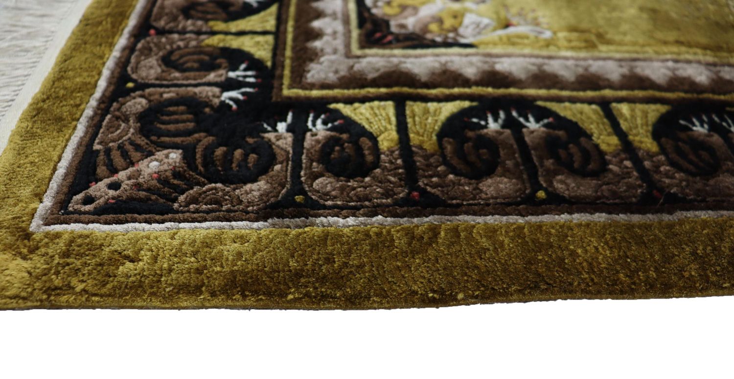 Alfombra china - 190 x 90 cm - verde