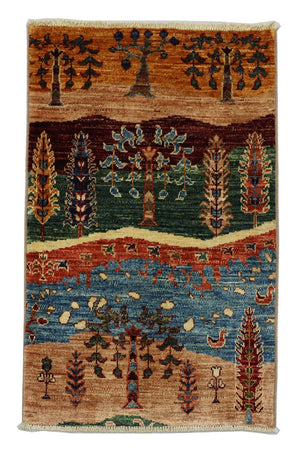 Alfombra Ziegler - 94 x 64 cm - multicolor