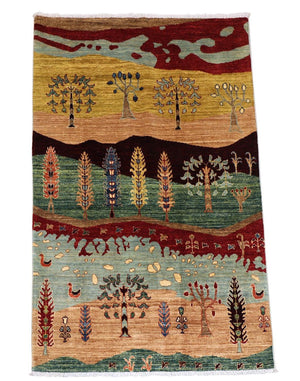 Alfombra Ziegler - 183 x 120 cm - multicolor