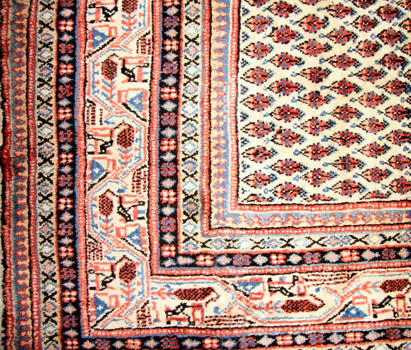Alfombra persa - Mir - 314 x 237 cm - beige